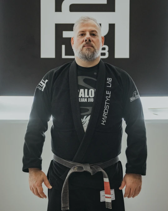 Eliseo García Blandino, cinturón negro de BJJ y profesor en Hardstyle Lab, Cádiz