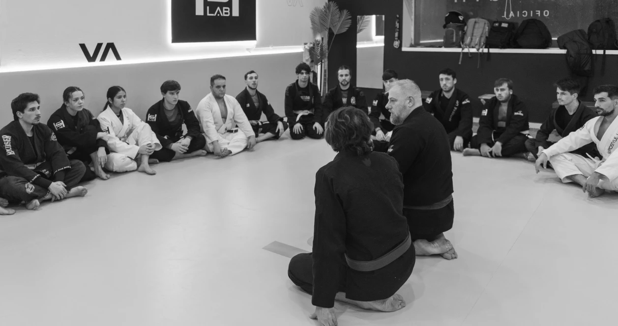 Técnica de Jiu Jitsu Brasileño en las clases de Hardstyle Lab